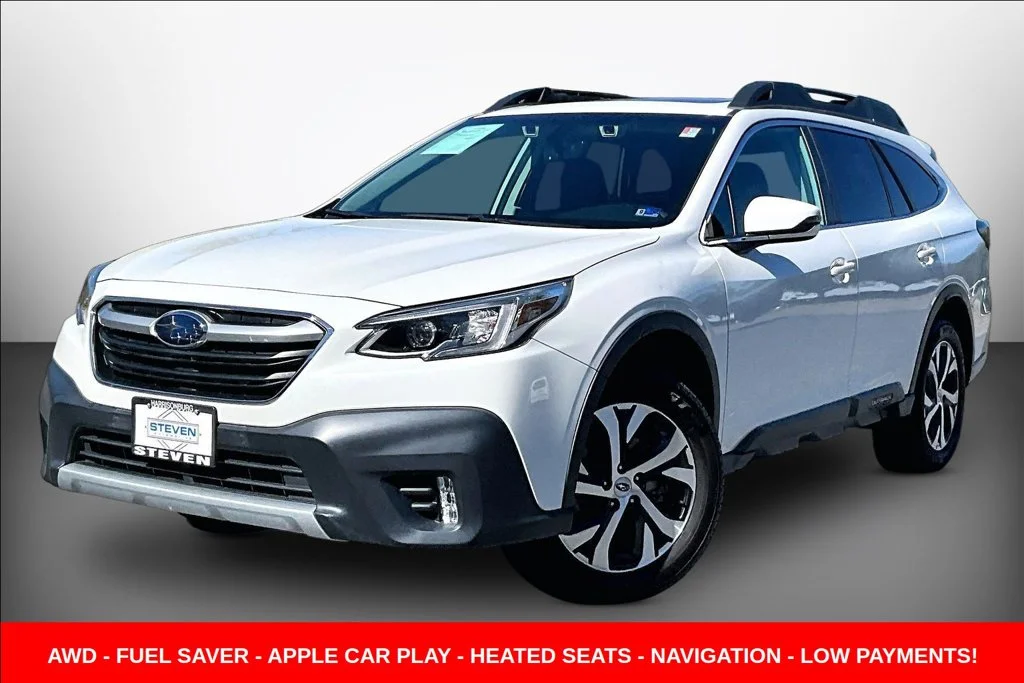 Used 2022 White Subaru Limited image 3