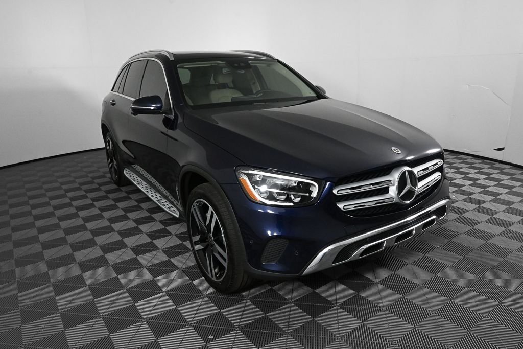 Used 2021 Blue Mercedes-Benz GLC 300 image 25