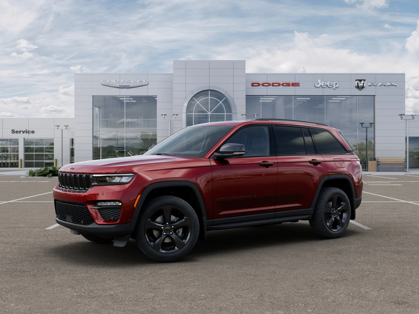 New 2025 Velvet Red Pearl-Coat Exterior Paint Jeep Limited image 35