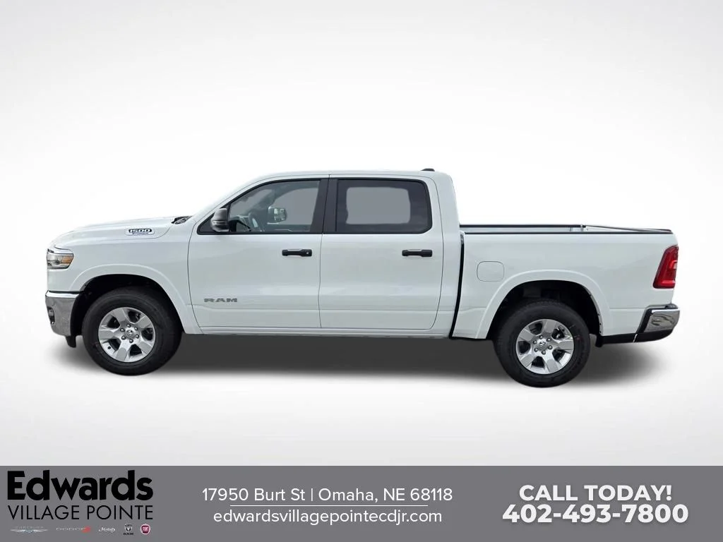 New 2026 Bright White Clear-Coat Exterior Paint RAM Big Horn image 6