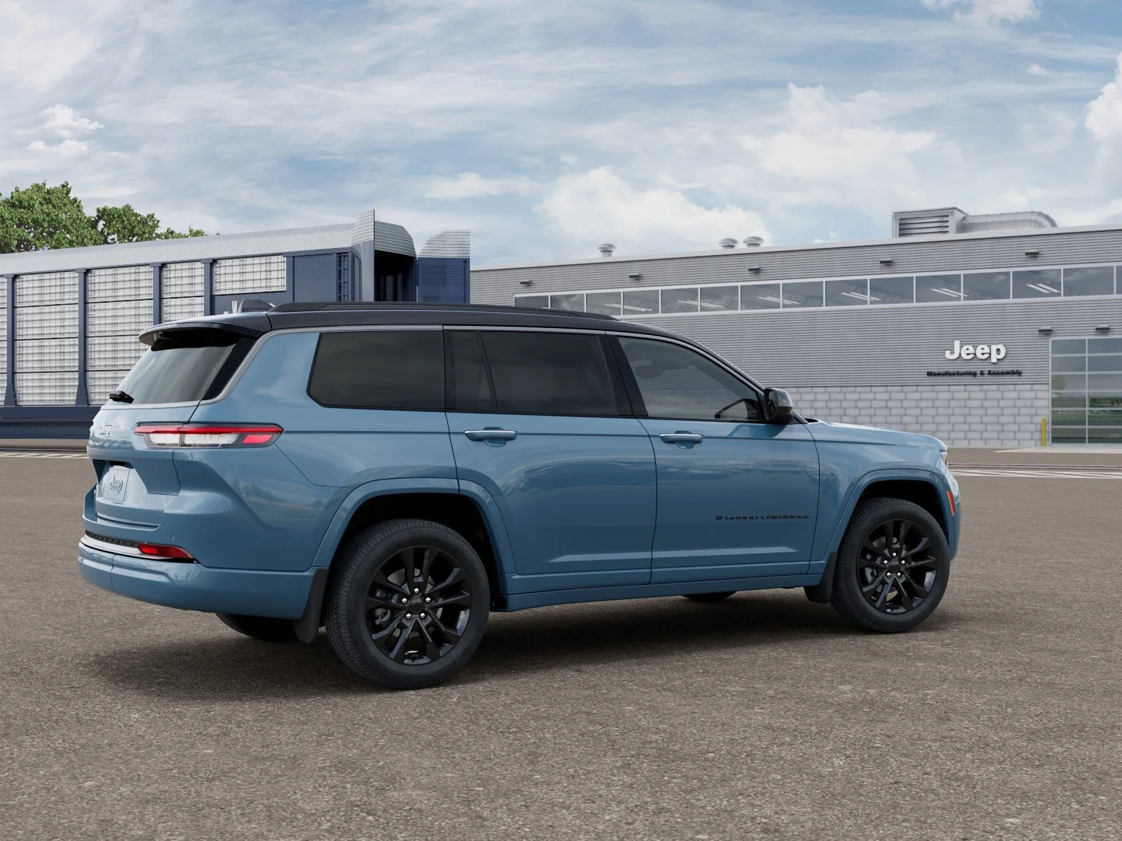 New 2026 Steel Blue Jeep Limited Reserve image 4