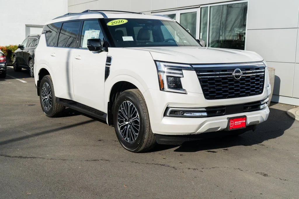 New 2026 Aspen White TriCoat Nissan Platinum image 1