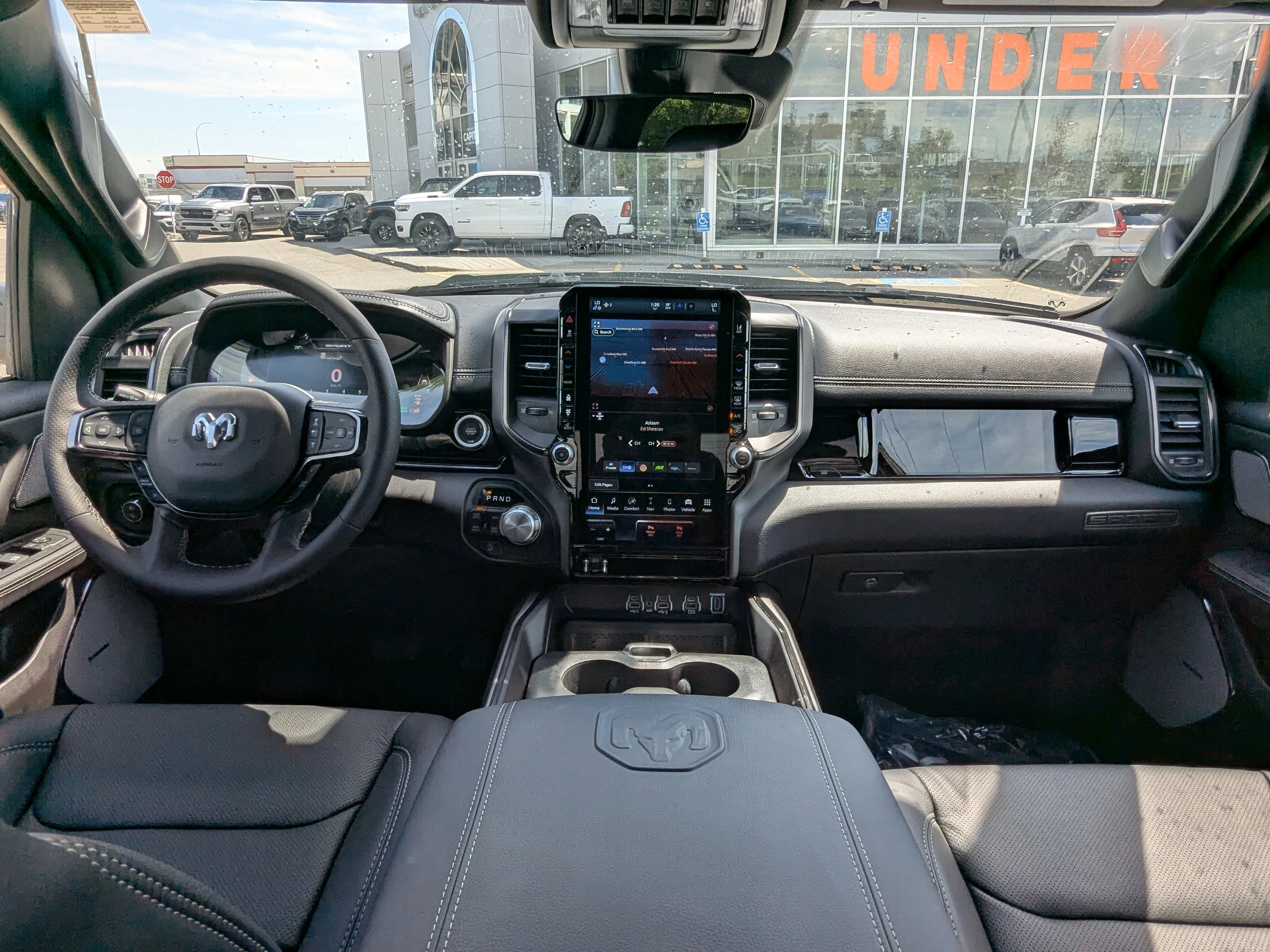 New 2025 White RAM Sport - - Night Edition - Level 1 Equip - Panoramic Sunroof & Tons more! image 27