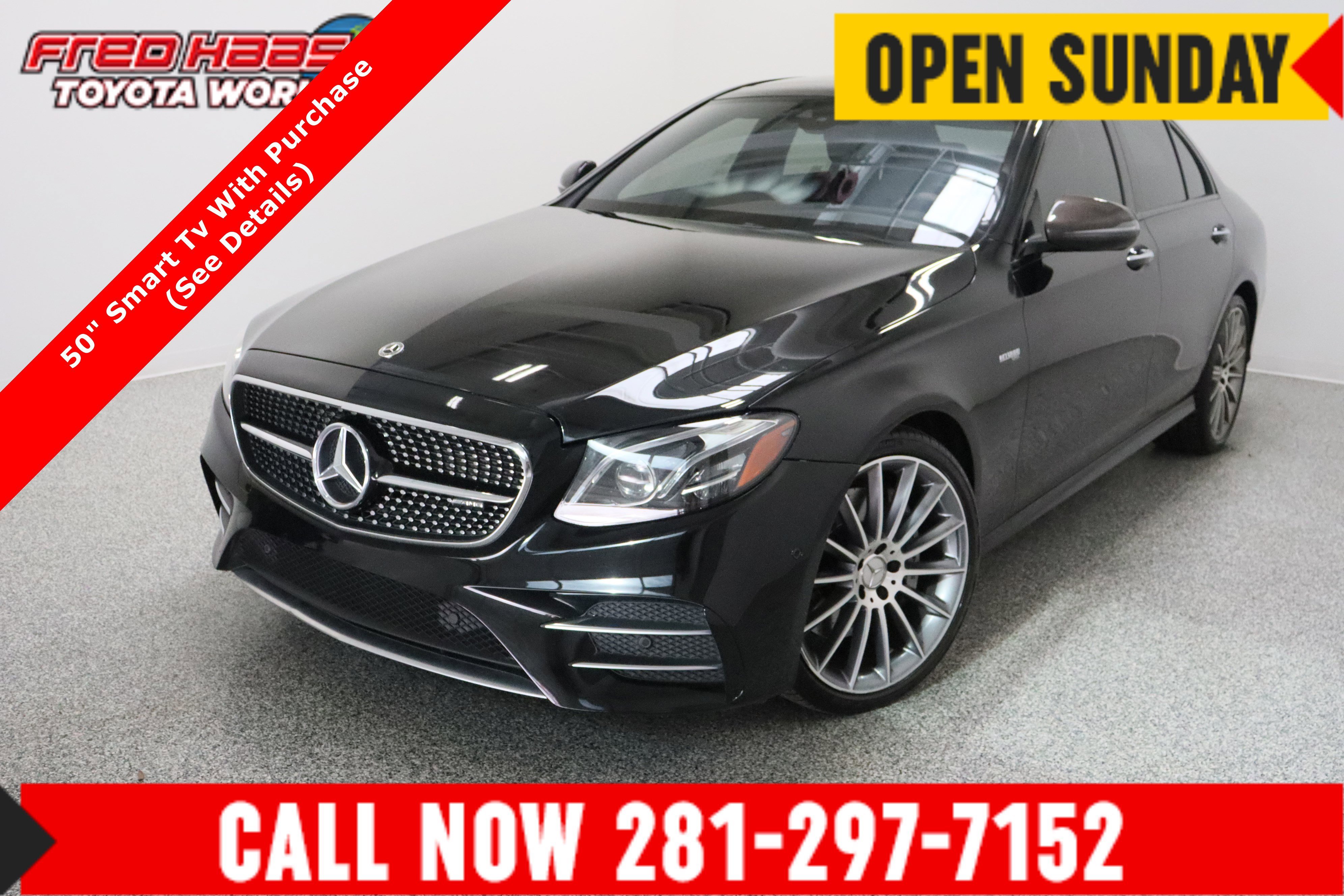 Used 2017 Black Mercedes-Benz AMG® E 43 3.0T image 1