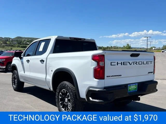 Certified Used 2023 SUMMIT WHITE Chevrolet ZR2 image 3