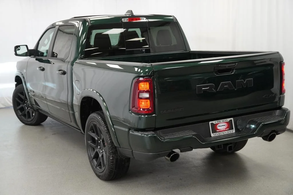 New 2026 Serrano-Green Metallic Exterior Paint RAM Laramie image 11