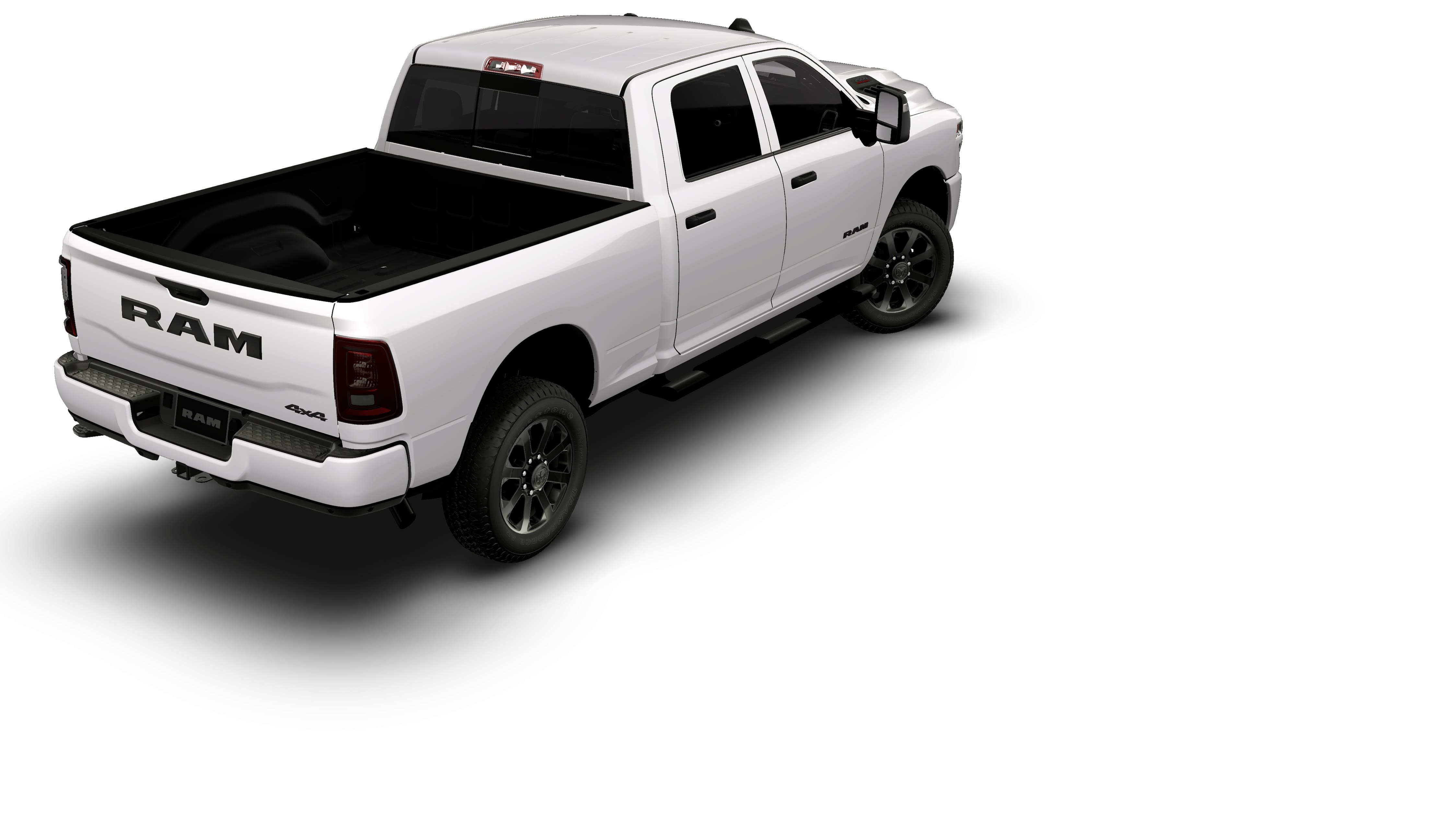 New 2026 Bright White Clear-Coat Exterior Paint RAM Black Express image 14