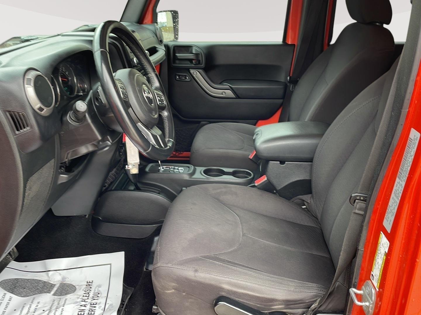 Used 2015 Sunset Orange Pearlcoat Jeep Sport image 9