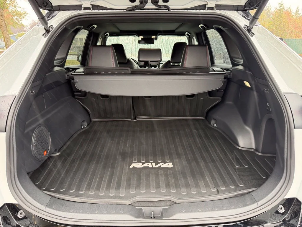 Used 2025 Wind Chill Pearl/Midnight Black Metallic Toyota XSE image 10