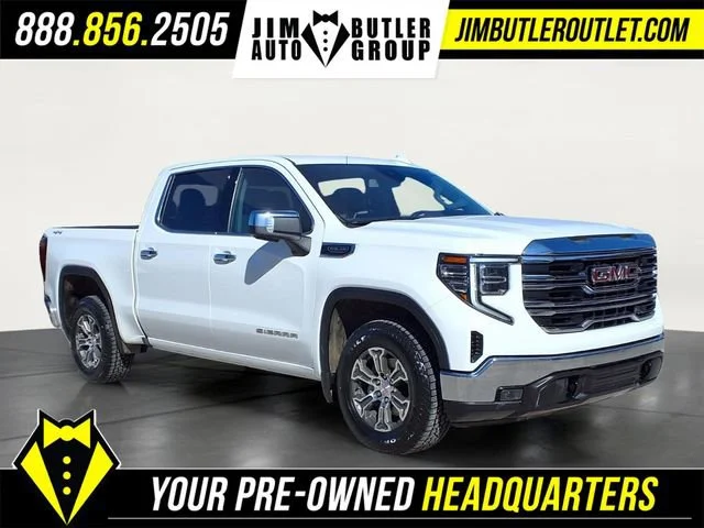 Used 2024 Summit White GMC SLT image 32
