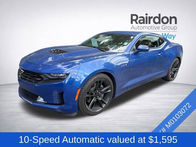 Used 2021 Riverside Blue Metallic Chevrolet LT1 image 3