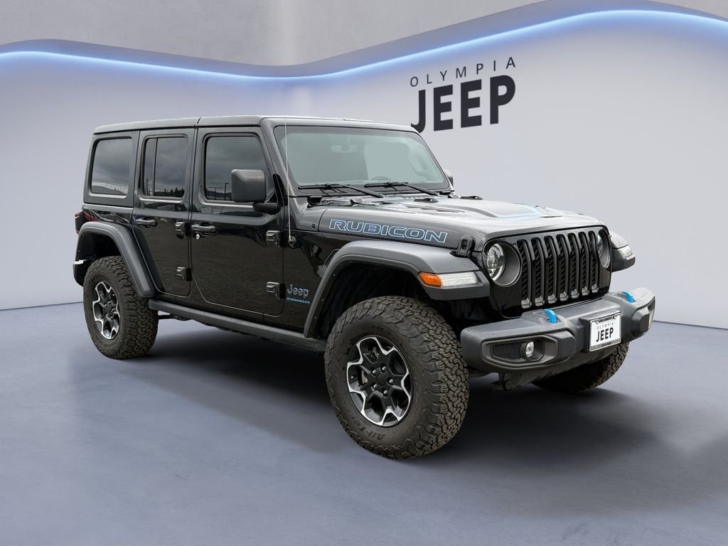 Used 2023 Black Jeep Rubicon 4xe image 8
