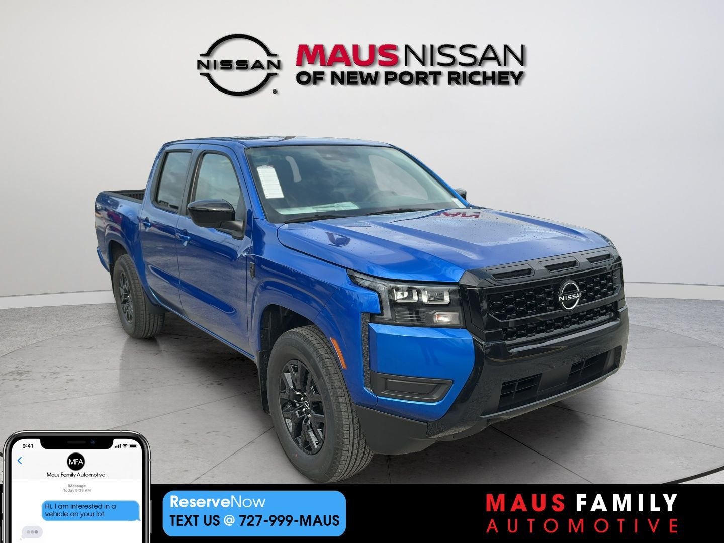 New 2026 Blue Nissan SV image 1