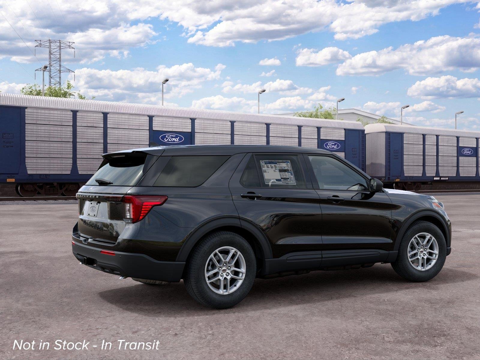 New 2027 Agate Black Metallic Ford Active image 6