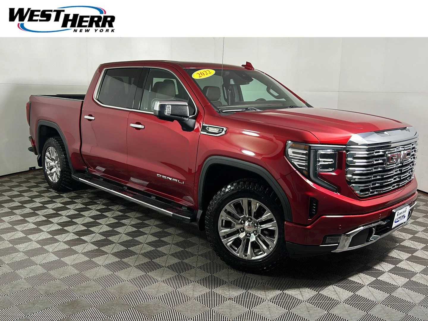 Used 2022 Cayenne Red Tintcoat GMC Denali image 1
