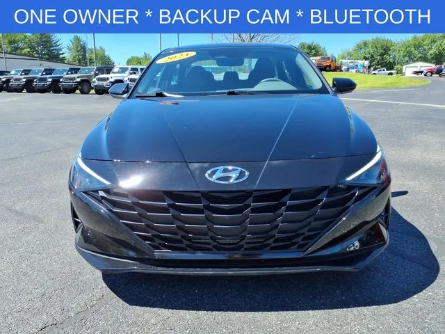 Used 2023 Hyundai Elantra SEL with VIN KMHLM4AGXPU527126 for sale in Xenia, OH