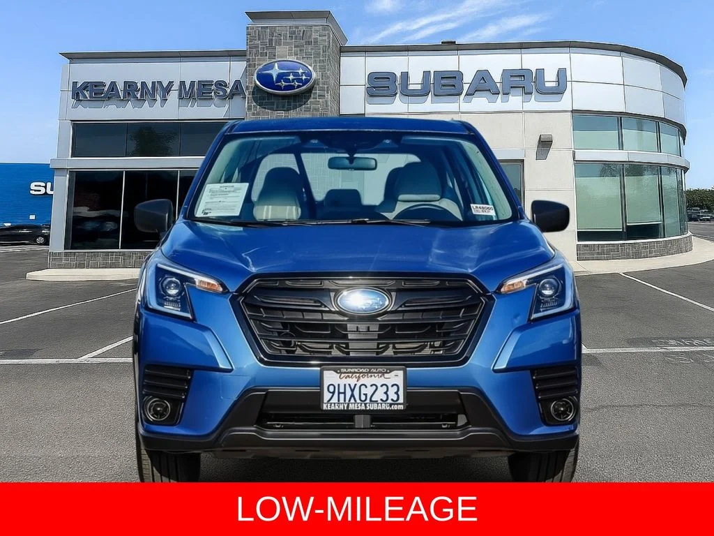 Used 2023 Blue Subaru Base image 2
