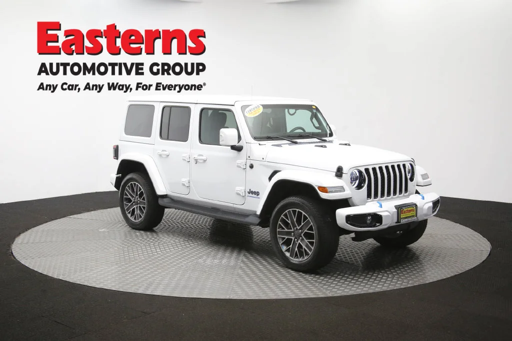 Used 2023 White Jeep Sahara 4xe image 50