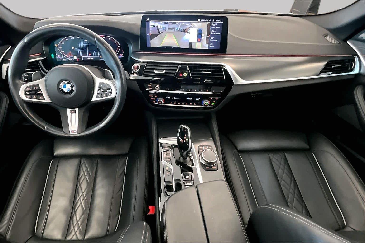 Used 2023 Carbon Black Metallic BMW M550i xDrive image 14