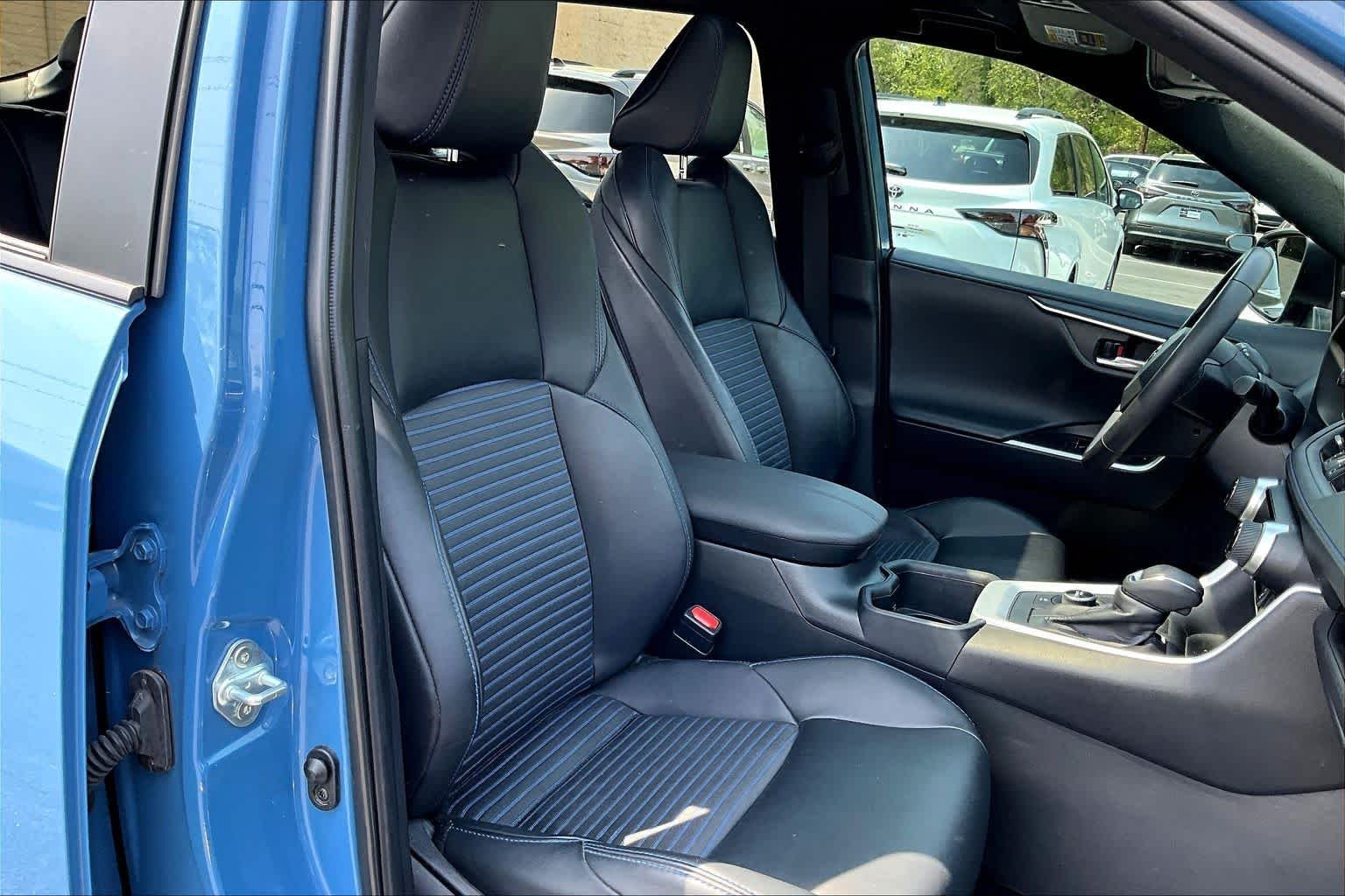 Used 2024 Cavalry Blue/Midnight Black Metallic Toyota Hybrid XSE image 9