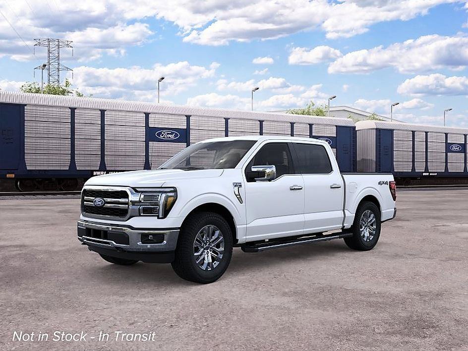 New 2026 Star White Metallic Tri-Coat Ford Lariat® image 1