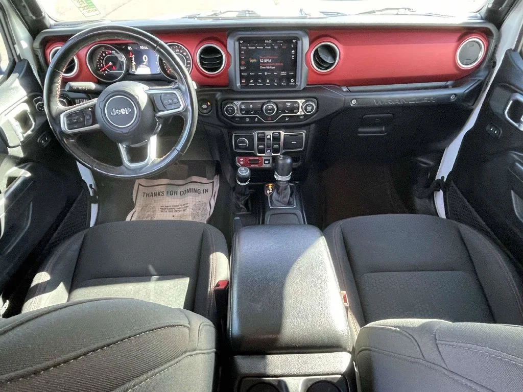 Used 2020 White Jeep Unlimited Rubicon image 11