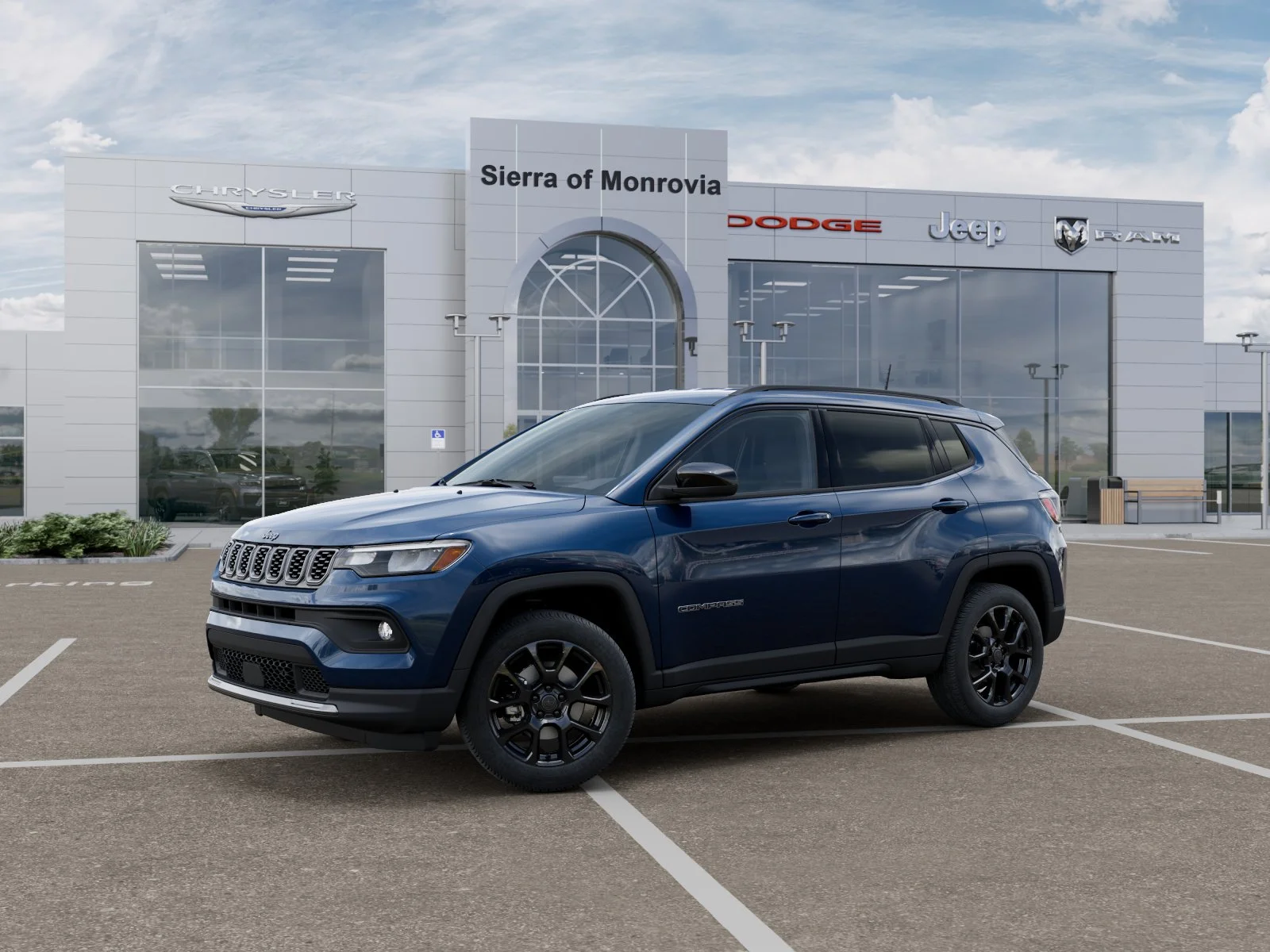 New 2026 Fathom Blue Pearl-Coat Exterior Paint Jeep Latitude image 28