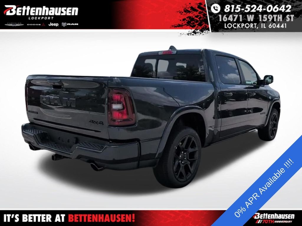 New 2026 Forged Blue Metallic Exterior Paint RAM Laramie image 4