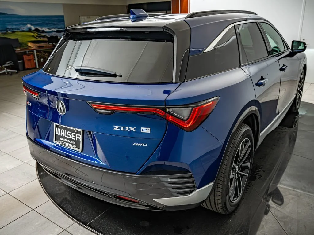 Used 2024 Blue Abyss Metallic Acura AWD A-Spec Package image 16