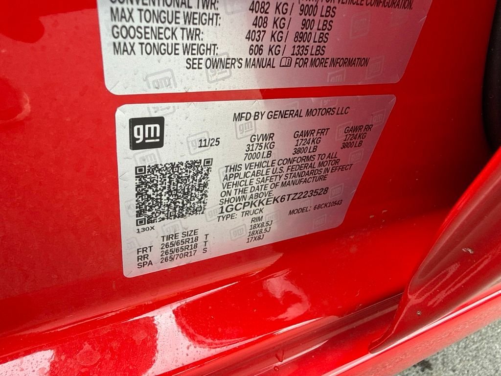 Used 2026 Red Chevrolet LT image 10