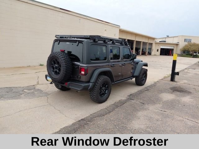 Used 2025 Crystal Metallic Jeep Willys 4xe image 4