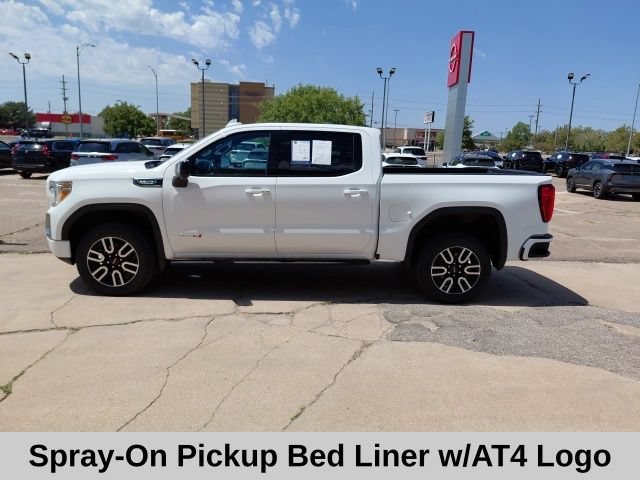 Used 2021 SUMMIT WHITE GMC AT4 image 8