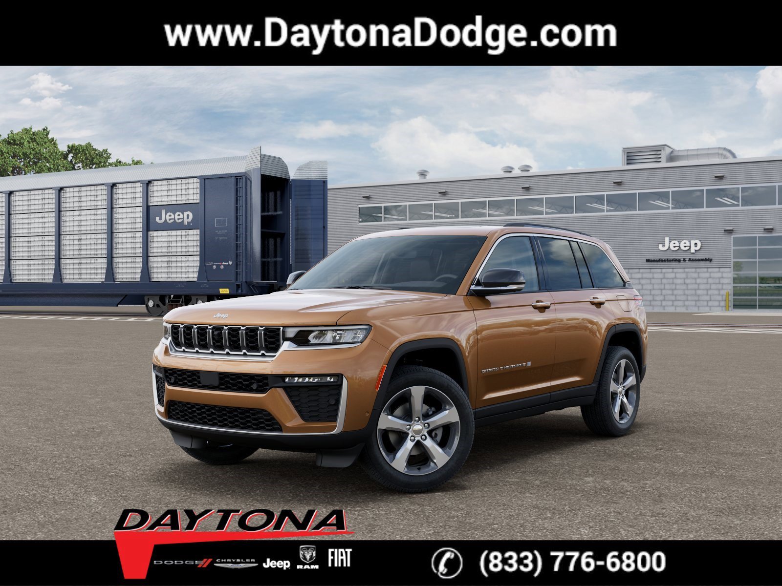 New 2026 Copper Shino Metallic Clearcoat Jeep Limited image 1