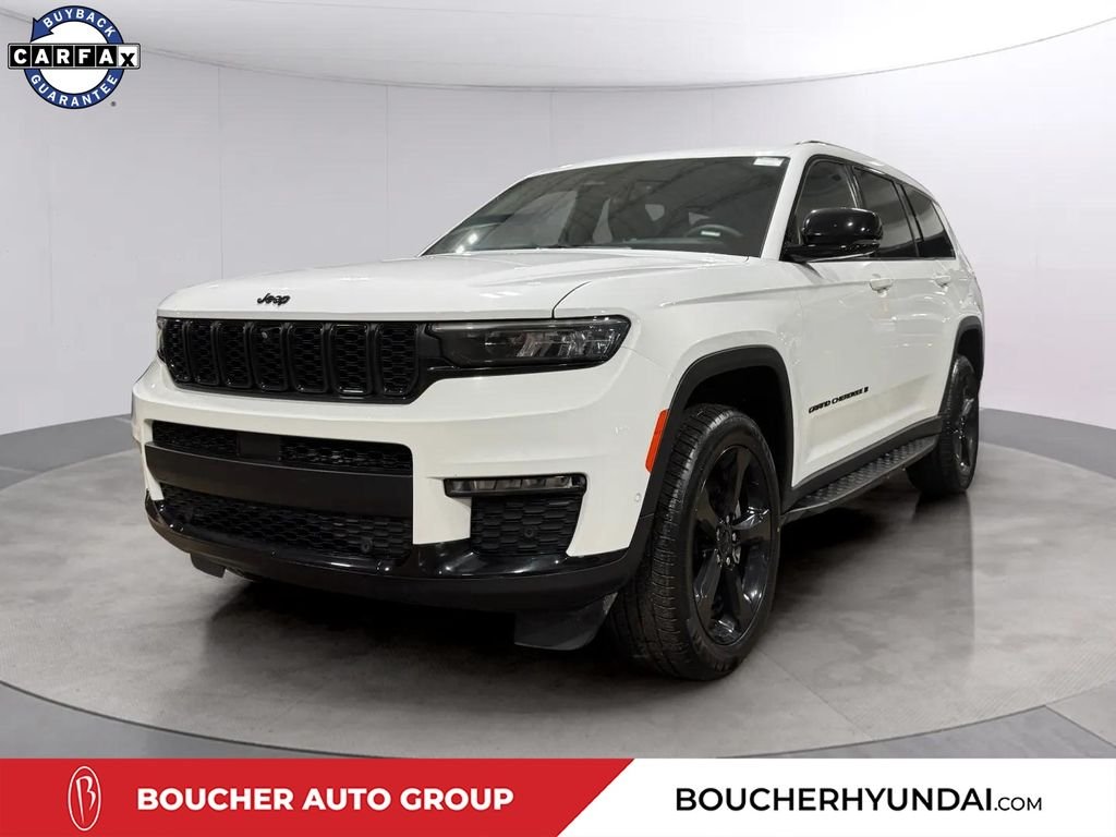 Used 2024 Bright White Clearcoat Jeep Limited image 7