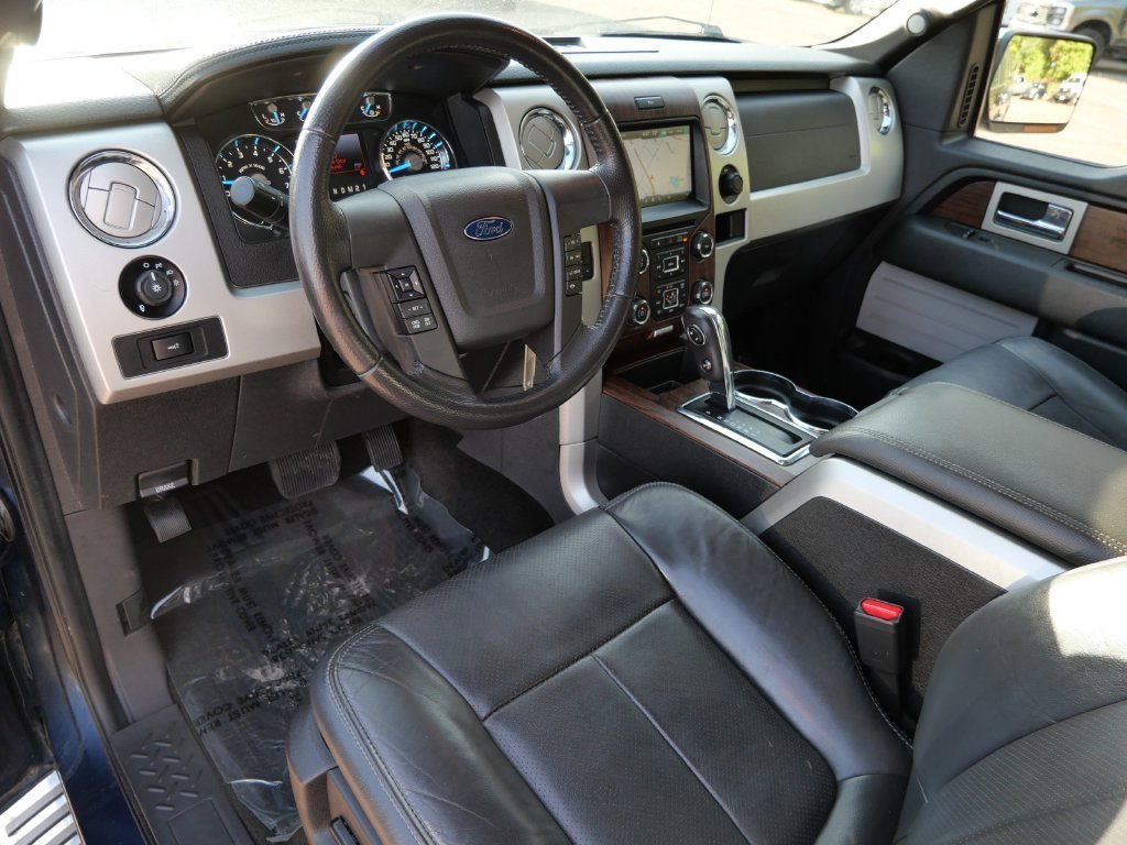 Used 2014 Blue Ford Lariat image 3