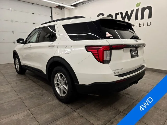 New 2026 Star White Metallic Tri-Coat Ford Active image 3