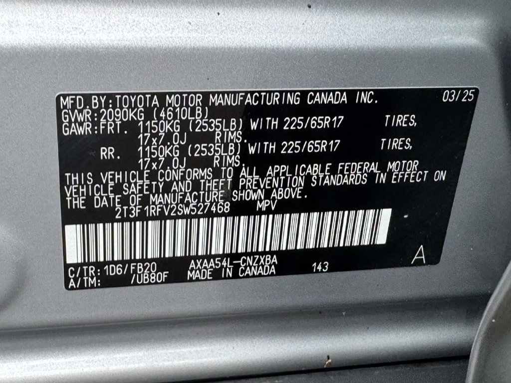 Used 2025 Silver Toyota LE image 26