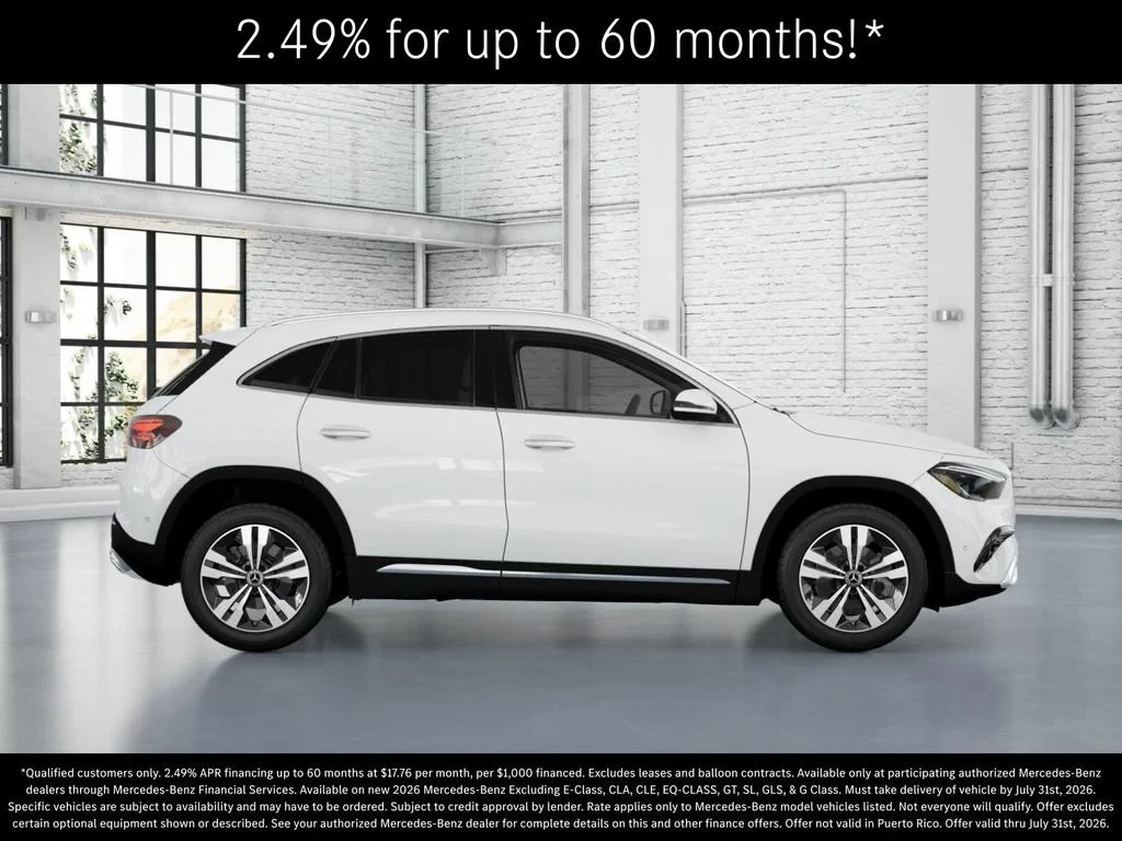 New 2026 Polar White Mercedes-Benz GLA 250 image 58