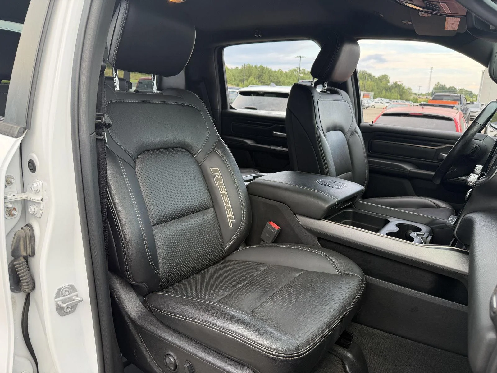 Used 2021 Bright White Clearcoat Ram Rebel image 23