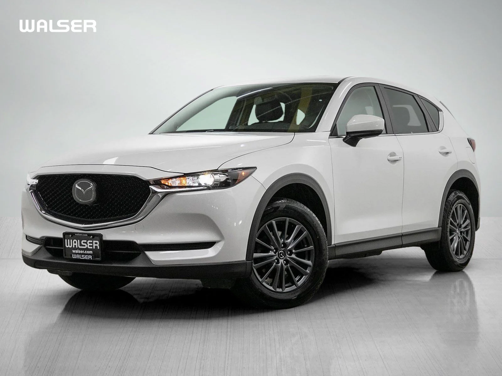 Used 2020 Snowflake White Pearl Mica Mazda Touring image 1