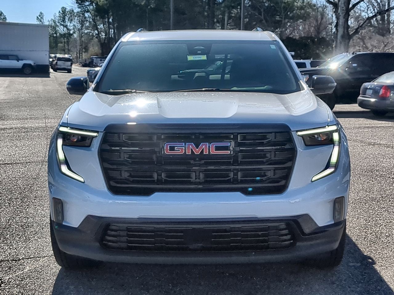 Used 2025 Summit White GMC Elevation image 3