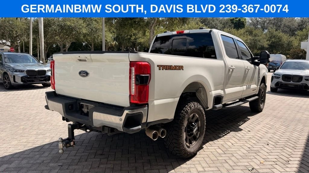 Used 2024 White Metallic Ford Lariat image 17