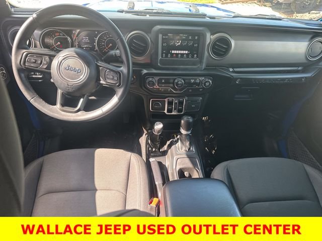 Used 2021 Blue Jeep Unlimited Sport S image 15