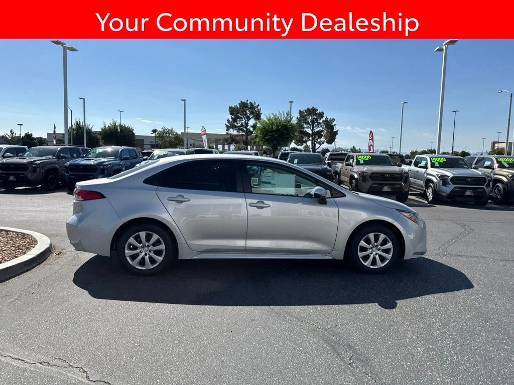 New 2026 Classic Silver Metallic Toyota  LE image 2