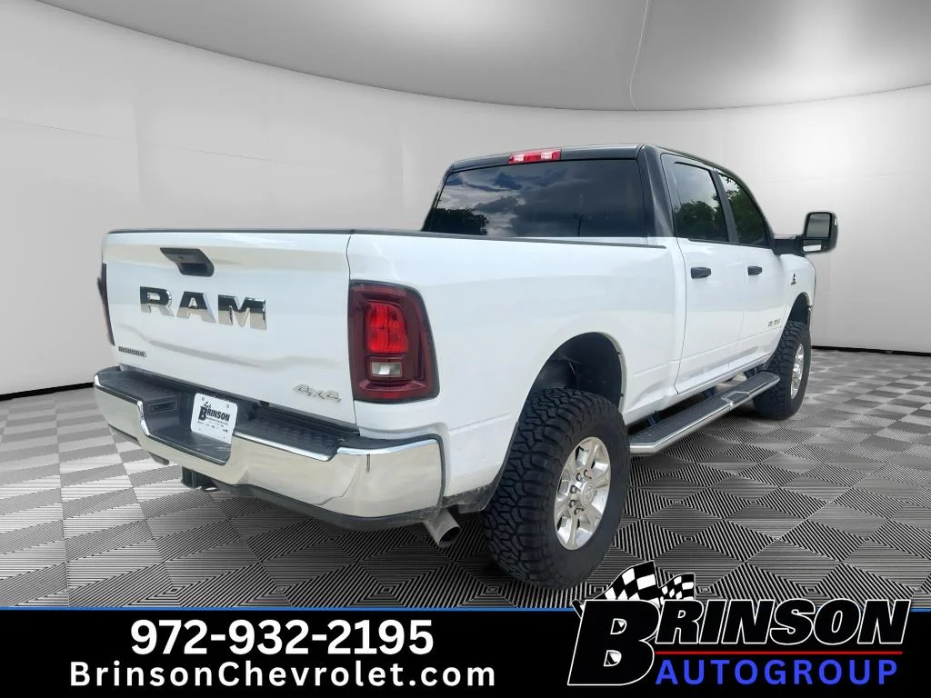 Used 2025 Bright White Clearcoat Ram Big Horn image 6