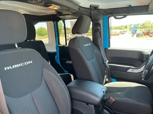 Used 2018 Blue Jeep Unlimited Rubicon image 27