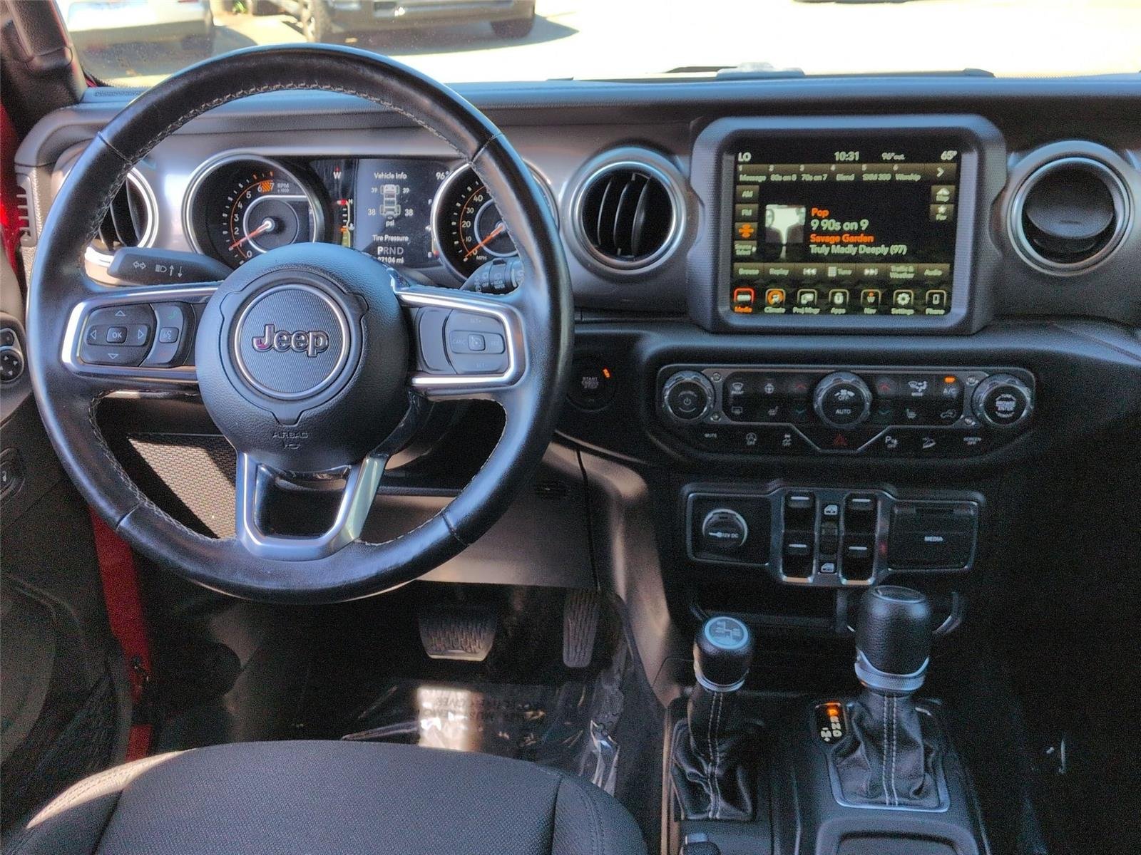 Used 2020 Firecracker Red Clearcoat Jeep North Edition image 34