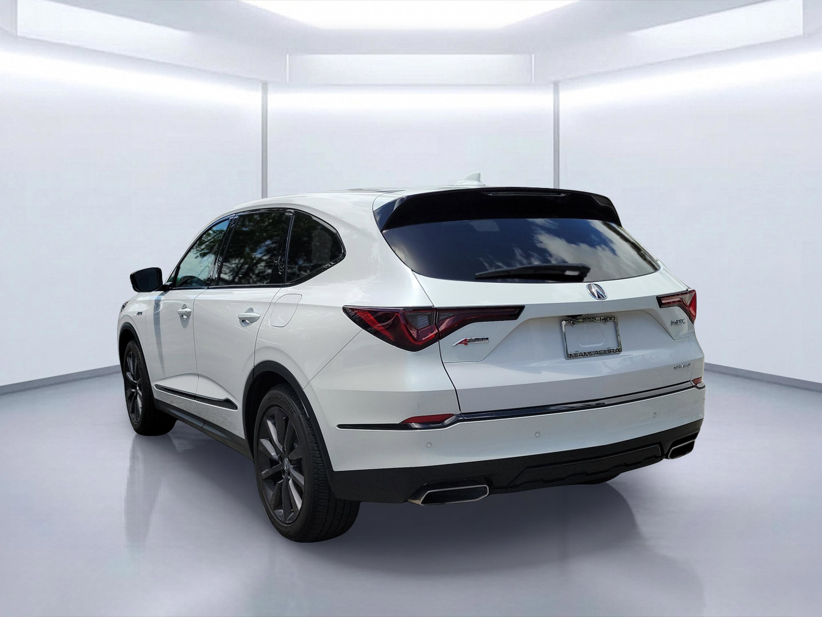 Certified Used 2025 Platinum White Pearl Acura A-Spec SH-AWD image 3