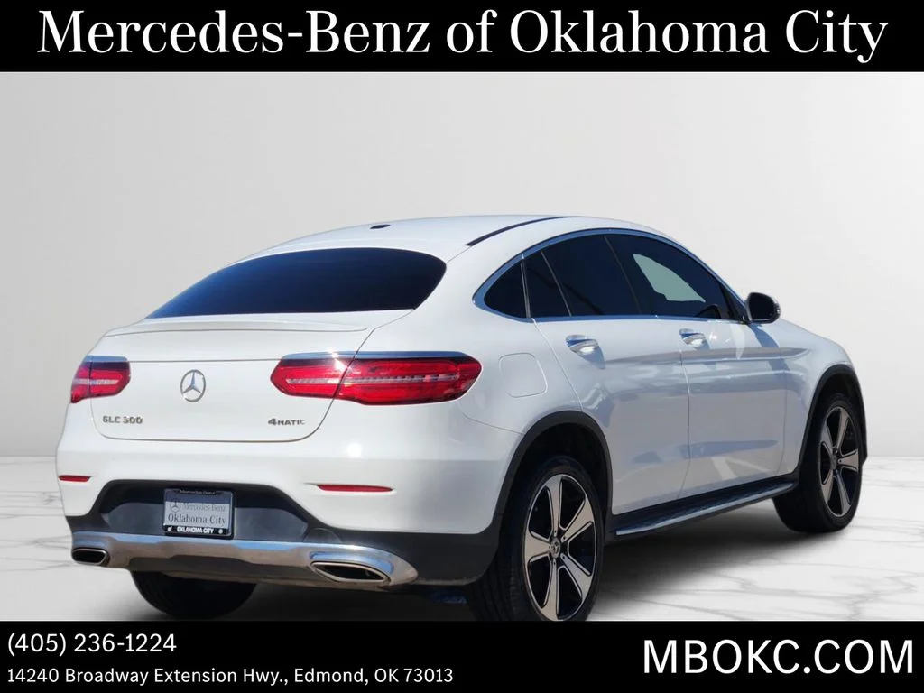 Used 2018 Polar White Mercedes-Benz GLC 300 Coupe image 4