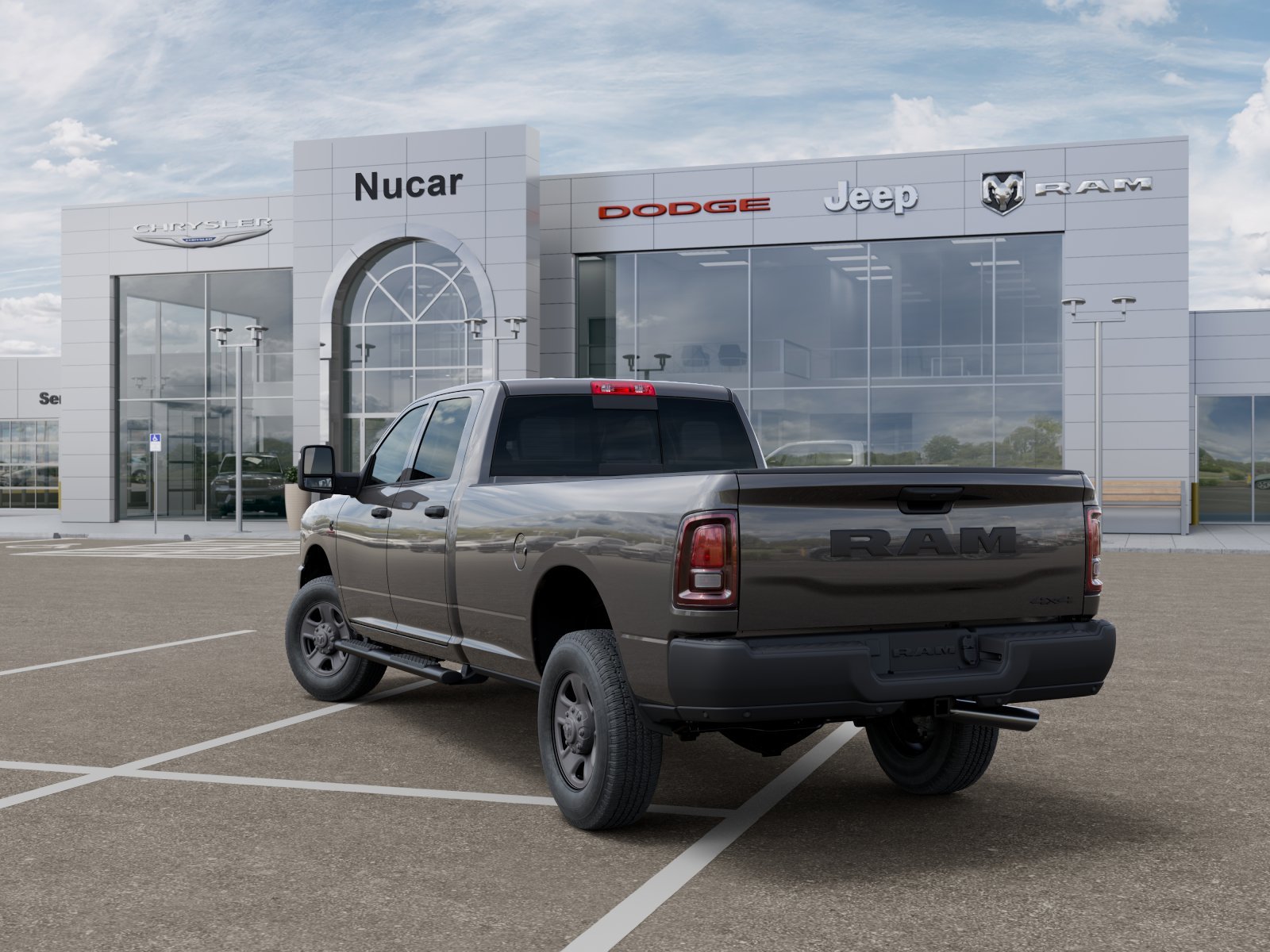 New 2026 Granite Crystal Metallic Clear-Coat Exterior Paint RAM TRADESMAN image 4